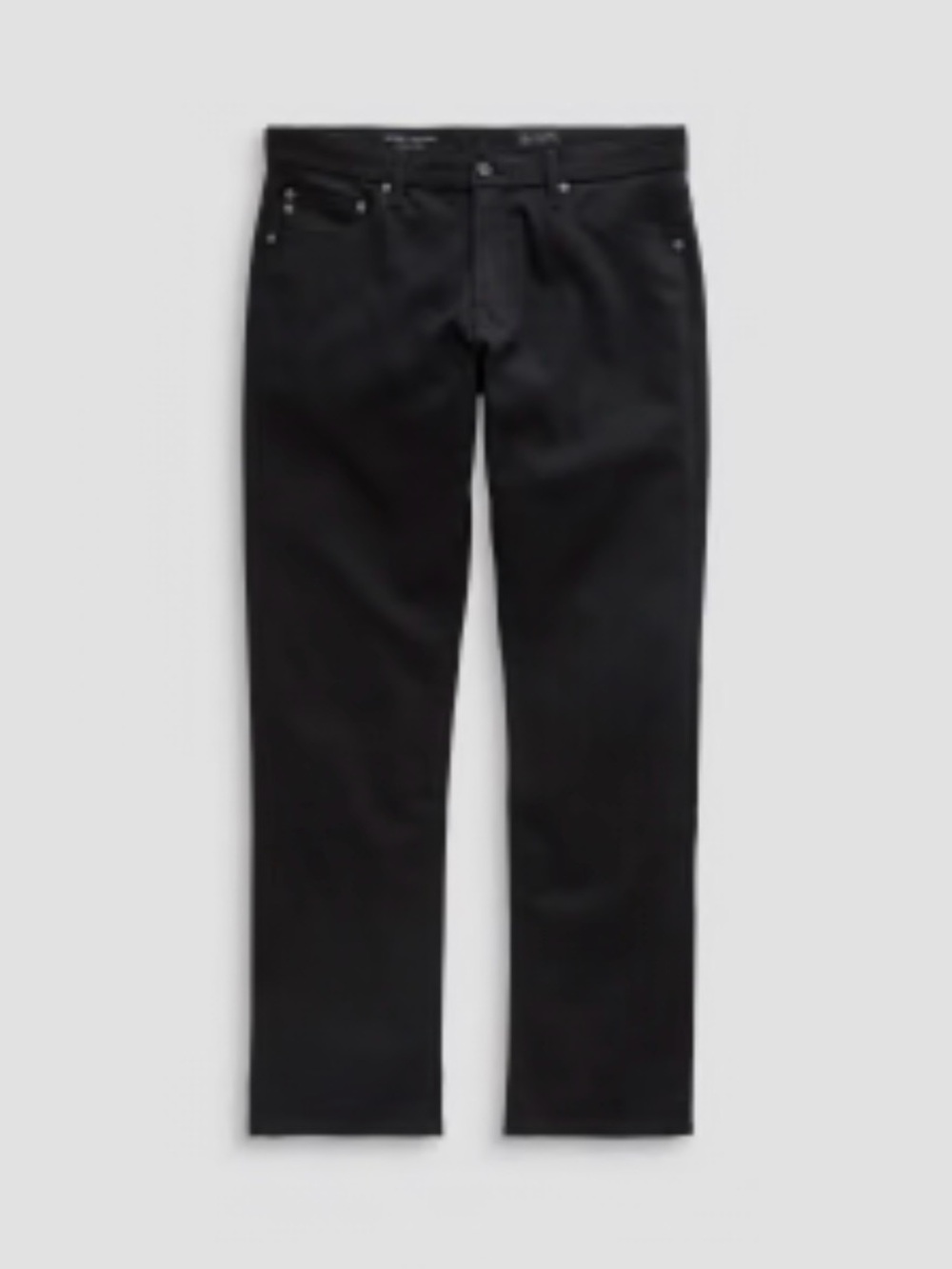 AG Adriano Goldschmied Men's The Protégé Black Straight Jeans 33 x 32.5